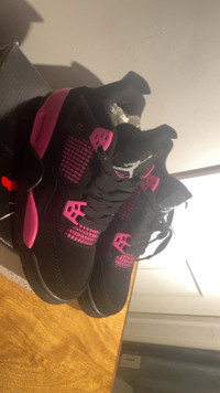 Women’s Pink Jordan 4s and Men’s 