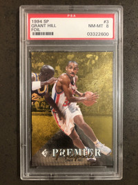 Grant Hill Graded FOIL Rookie Card