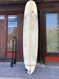 9’ 6” long board surfboard 