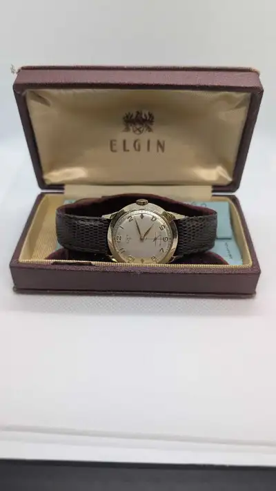 Elgin vintage watch, View more