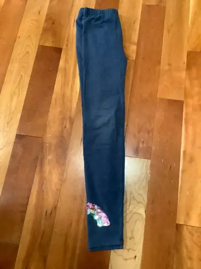 Girls rainbow leggings from the Gap, View more