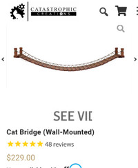 Wall cat bridge catastrophic creations