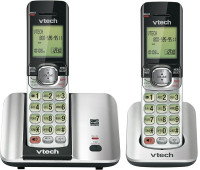 Vtech 2-Handset Cordless Phone System: Caller ID, Backlit etc.