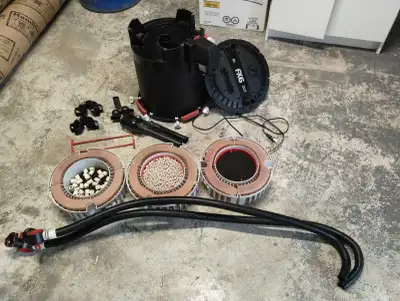 fluval FX6 off 90 gallon Discus tank, View more