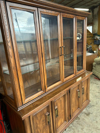 Gorgeous Solid Wood China Cabinet available