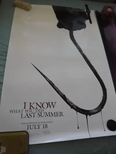 I KNOW WHAT U DID LAST SUMMER 2025 HORROR MOVIE POSTER, View more