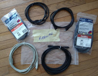 Premium Firewire cables, 6 and 4 pins, extensions – Brand NEW!