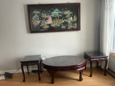 three piece coffee table, View more