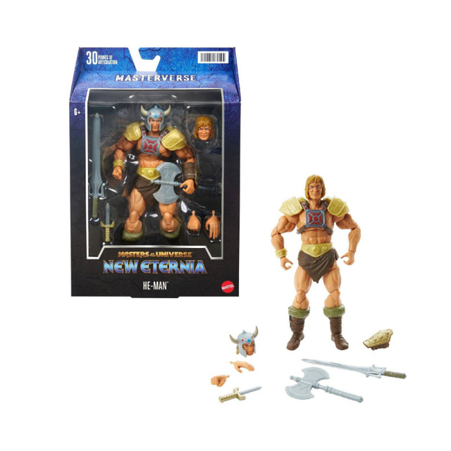 Masters Of The Universe Revelation Vicking He-Man Action Figure dans Jouets et jeux  à Ville de Montréal