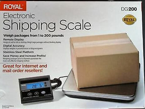 Royal Dg200 Digital Electronic Shipping Scale 200 Pound Capacity in Other Business & Industrial in Guelph - Image 2