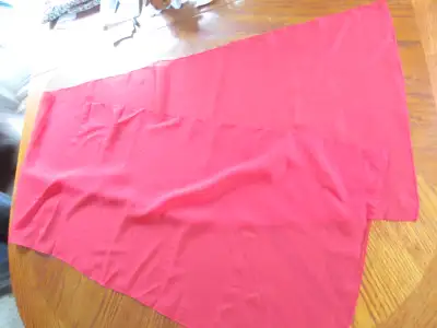 ladies long red scarf (new never worn), View more