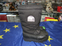 Botte Hiver Noir Sorel pour Homme Grandeur 7 Comme Neuf - 40$