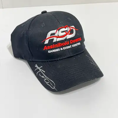  Signed by Kurt  and stretch ASD horse racing hat, View more