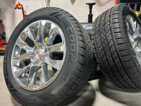 38. All Season 1995-2024 Chevy GMC Sierra\Yukon rims and tires