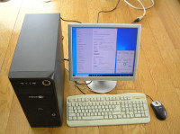 Complete PC Desktop Computer Set