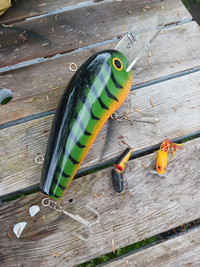 Huge Rapla Decorative Lure / Two old lures