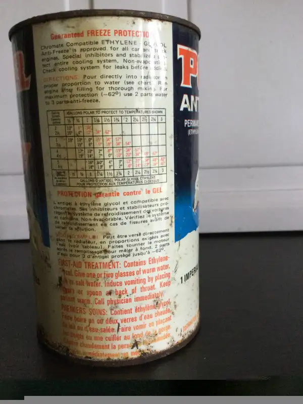 Pinte d'antigel.  (Antiquité) in Arts & Collectibles in Longueuil / South Shore - Image 4