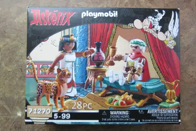 Playmobil Asterix Series Set 71270 Caesar and Cleopatra, View more