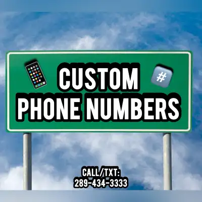 Custom Memorable Phone Numbers, View more