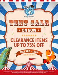 Big Al's Tent Sale Clear Out Event - Up to 75% Off