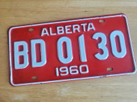Alberta 1960's collectors plate