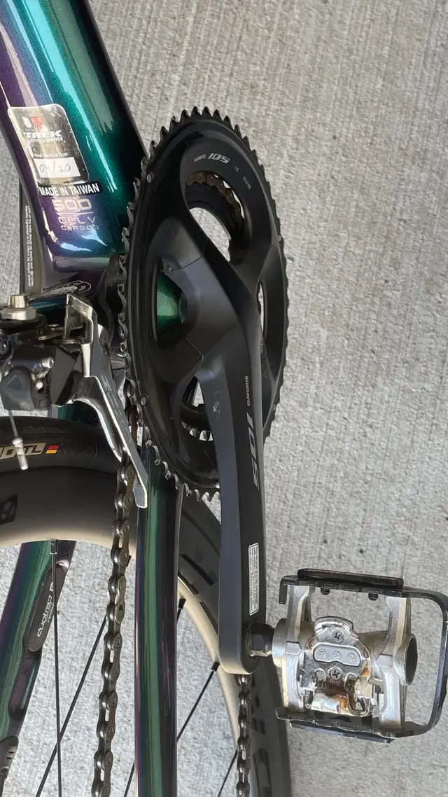 Trek Emonda SL 5 Carbon Road Bike 54cm – Carbon Wheels + Extra in Road in Ottawa - Image 6