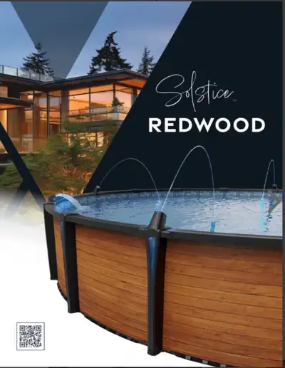 Carvin 15’ and 18’ above ground pools. Canadian made, full resin structure and very easy to set up....