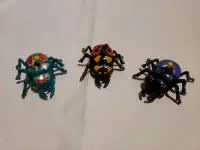 Vintage New Ray Wind-up toys. BEETLES, BUGS