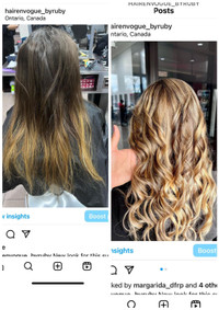 Haircut/Balayage/highlights/style