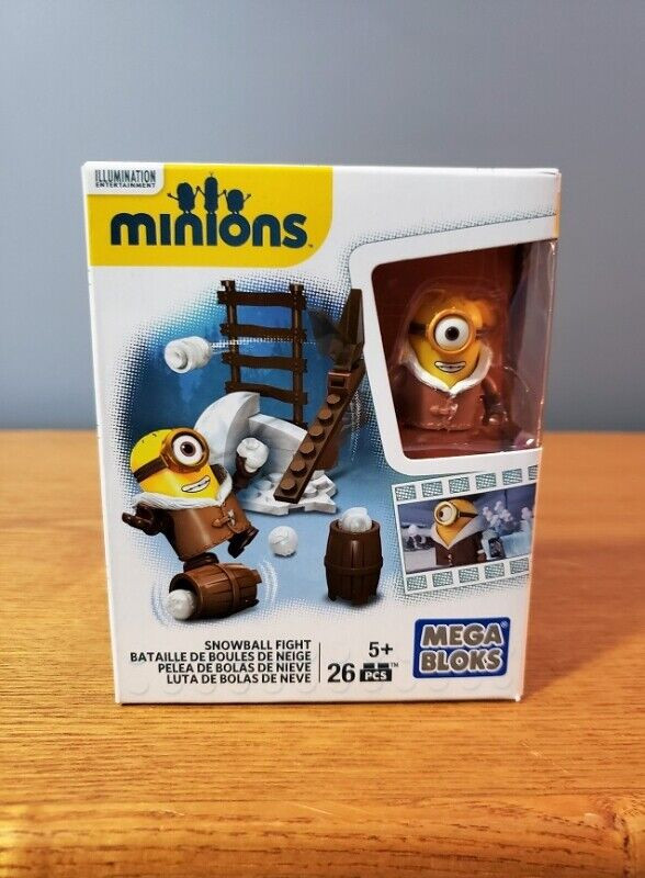 Despicable Me Minions Mega Bloks Snowball Fight - NEW in Toys & Games in Calgary