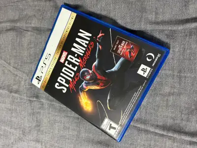  Spider-Man Miles Morales ultimate gold edition PlayStation 5, View more