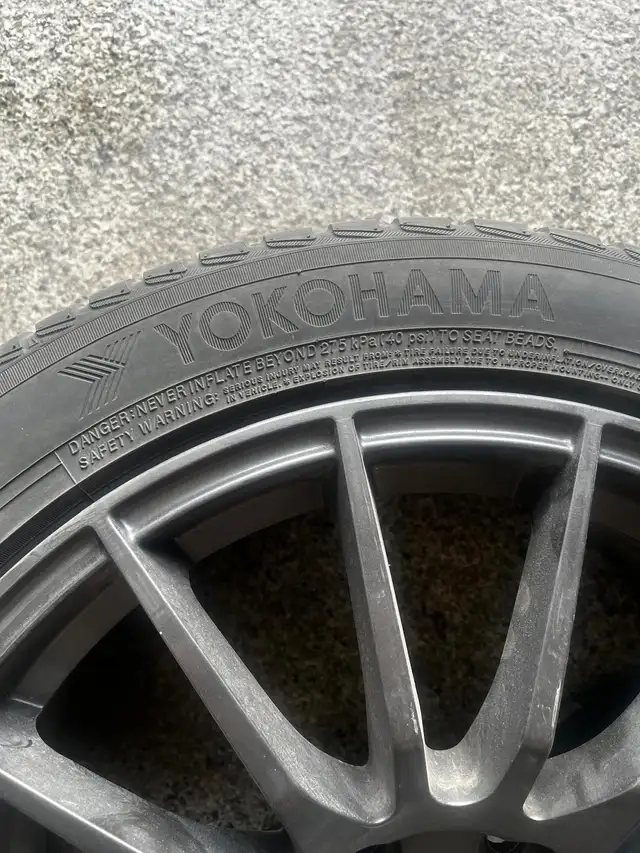 Yokohama V905 Tires with RSSW Rims – 235/45R18 in Tires & Rims in London - Image 3