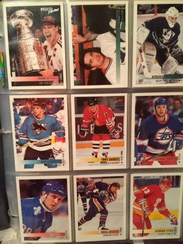 Série de carte de hockey o-pee-chee premium 1994-95 dans Art et objets de collection  à Ville de Québec