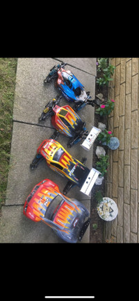 Huge RC Racing lot with Parts