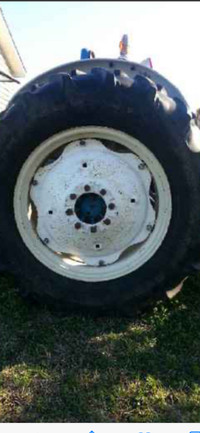 Ford 3000 rear tires and rims
