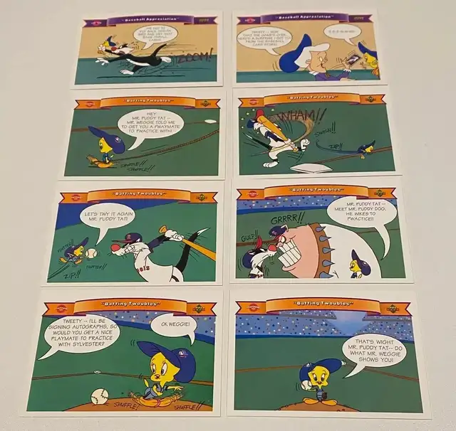 1990-91  UD Looney Tunes (450) CARD LOT - Reggie Jackson x45  in Arts & Collectibles in City of Montréal - Image 5