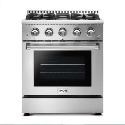 Thor Kitchen 30 Inch Gas Range HRG3080U - Open Box (NEW), View more