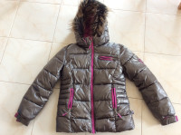 Manteau d’hiver bomber jacket Deux par Deux 14 ans