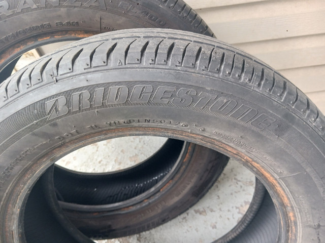 175/65R15 BRIDGESTON 2PNEUS ETE dans Hors route et motocross  à Laval/Rive Nord