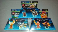 LEGO Dimensions minifigs and Game Tag (2015)