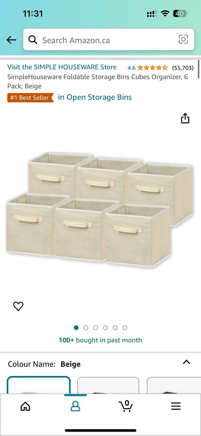 Storage shelves + foldable bins in Storage & Organization in Burnaby/New Westminster - Image 3