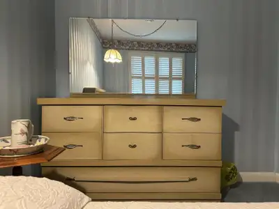 Drawer Dresser with Mirror, View more