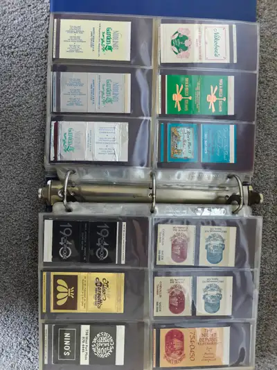 Massive matchbox label Matchbook cover collection (old), View more