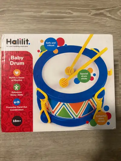 Halilit Baby Drum (18m+), View more
