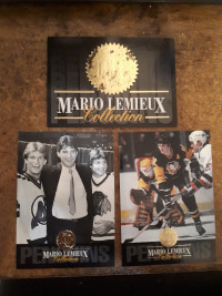 1993-94 Leaf Hockey Mario Lemieux Collection Insert Cards