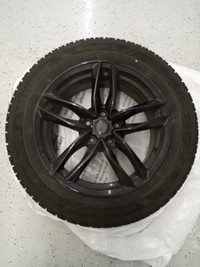 Snow tires and rims for BMW X2