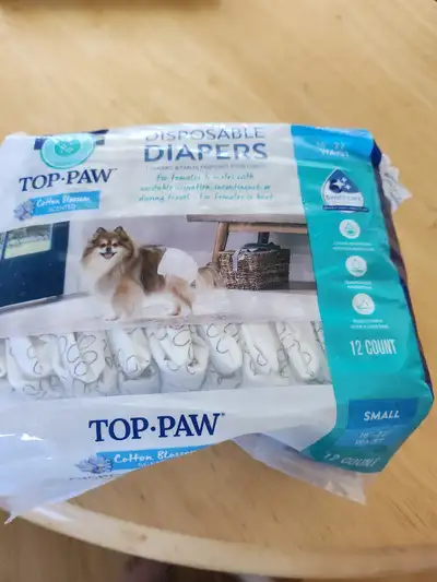 For male and female dogs that have urination incontinence or for travel and females in heat. Cotton...