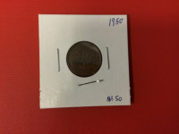 1950      Canada small penny