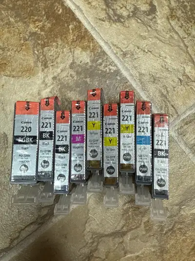 Canon Printer Ink 220, 221, 250XL and 251XL, View more