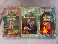 Dragonlance Preludes Trilogy Darkness & Light Set of 3 Vintage